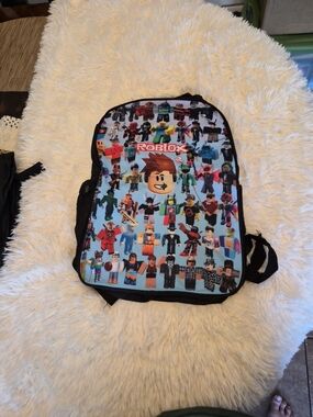 Roblox Character Print Kids Backpack - NEW